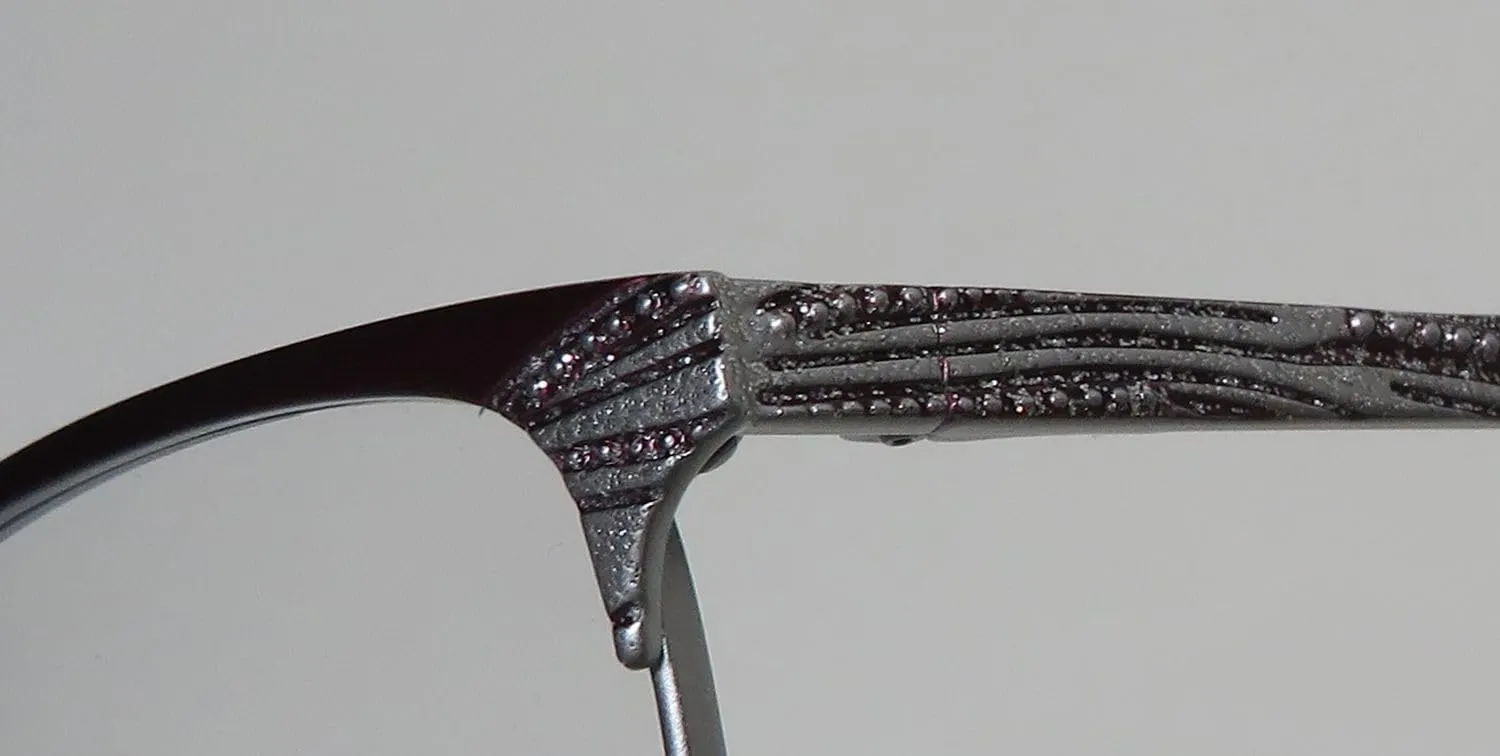 Heather Cat Eye Shiny Metal Classic Looks American Designer Eyeglass Frame/Glasses/Eyewear
