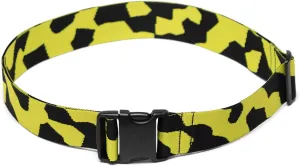 Herschel Supply Co. Luggage Belt, Shadow Pixel Lime Punch, Standard