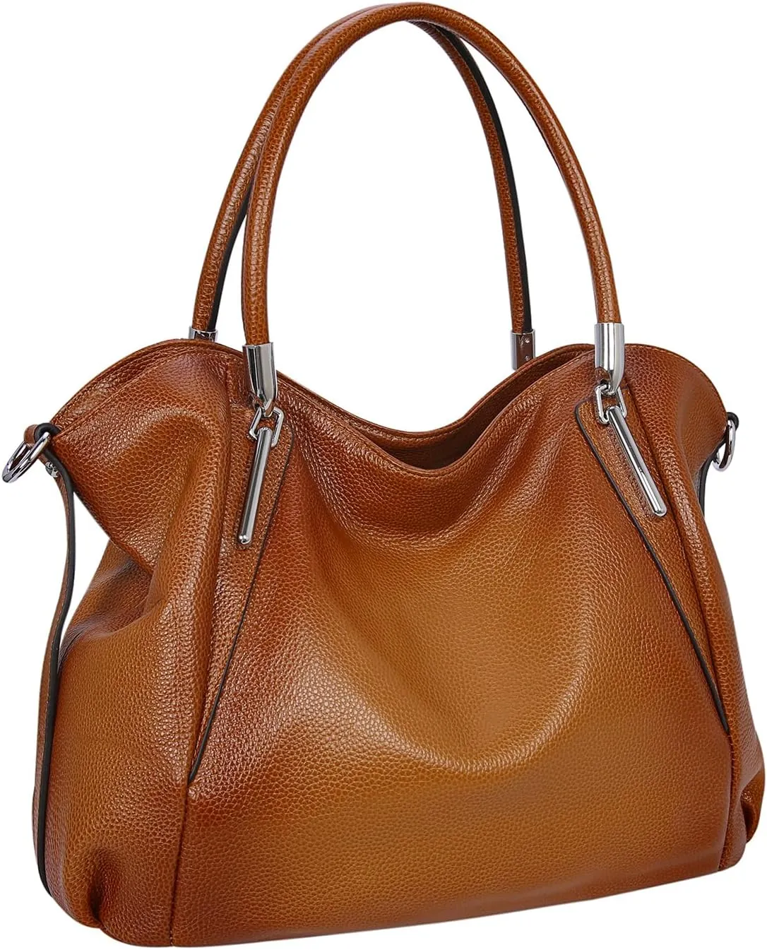 HESHE Genuine Leather Purses and Handbags for Women Shoulder Bags Tote Handbag Ladies Designer Hobo Satchel Crossbody Bag