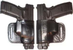 Hi Point 9mm Compact Belt Ride Gun Holster Left Hand Black