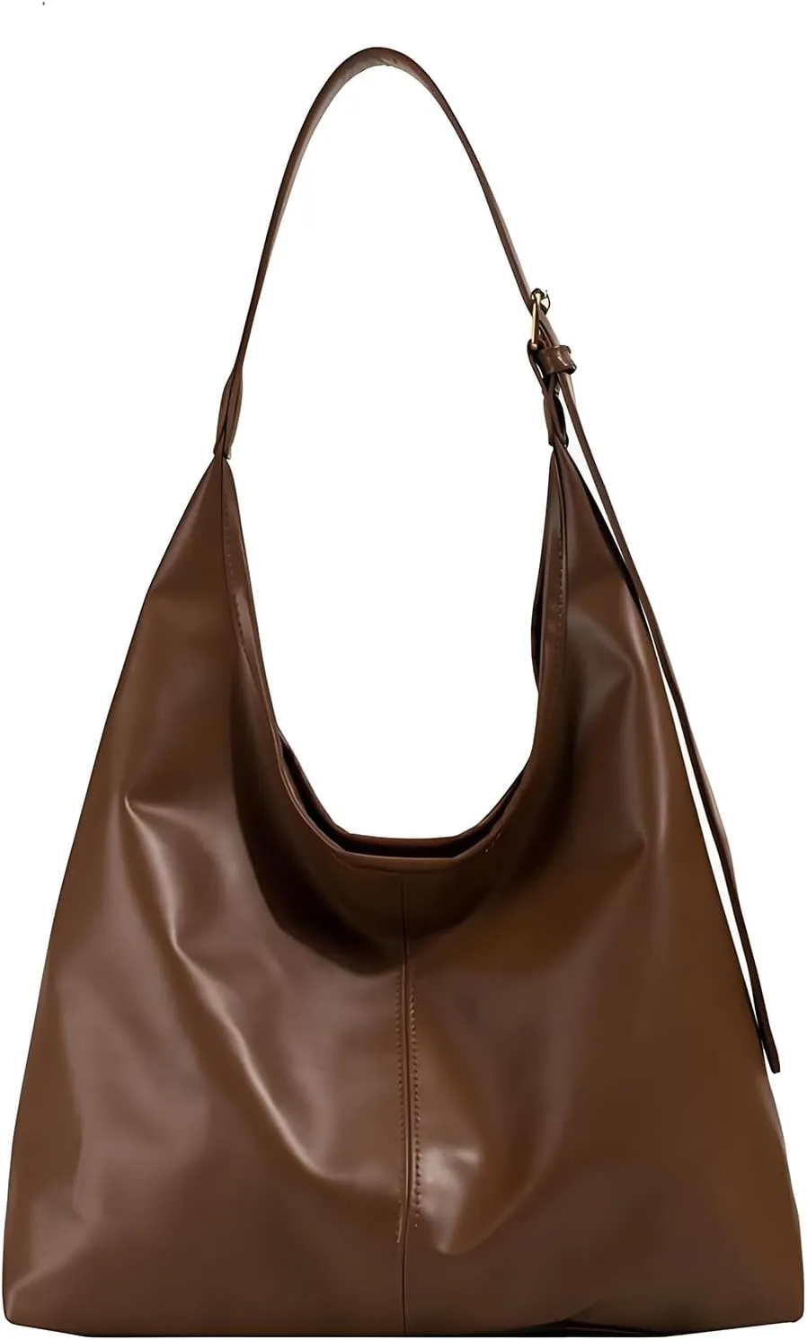 Hobo Bag for Women Vegan Leather Tote Purses‌ with Soft Straps, Slouchy Shoulder Bag