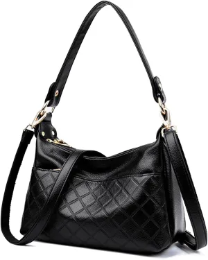 Hobo Bags for Women PU Leather Crossbody Purses Trendy Shoulder Handbag Tote Bag Satchel Bag