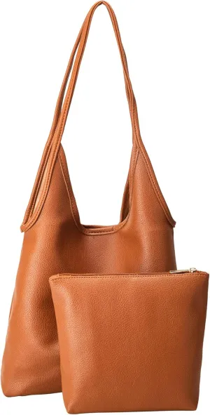 Hobo Bags Purses for Women Ultra Soft Foldable Slouchy Shoulder Bag Handbags with Coin Purse & Adjustable Strap