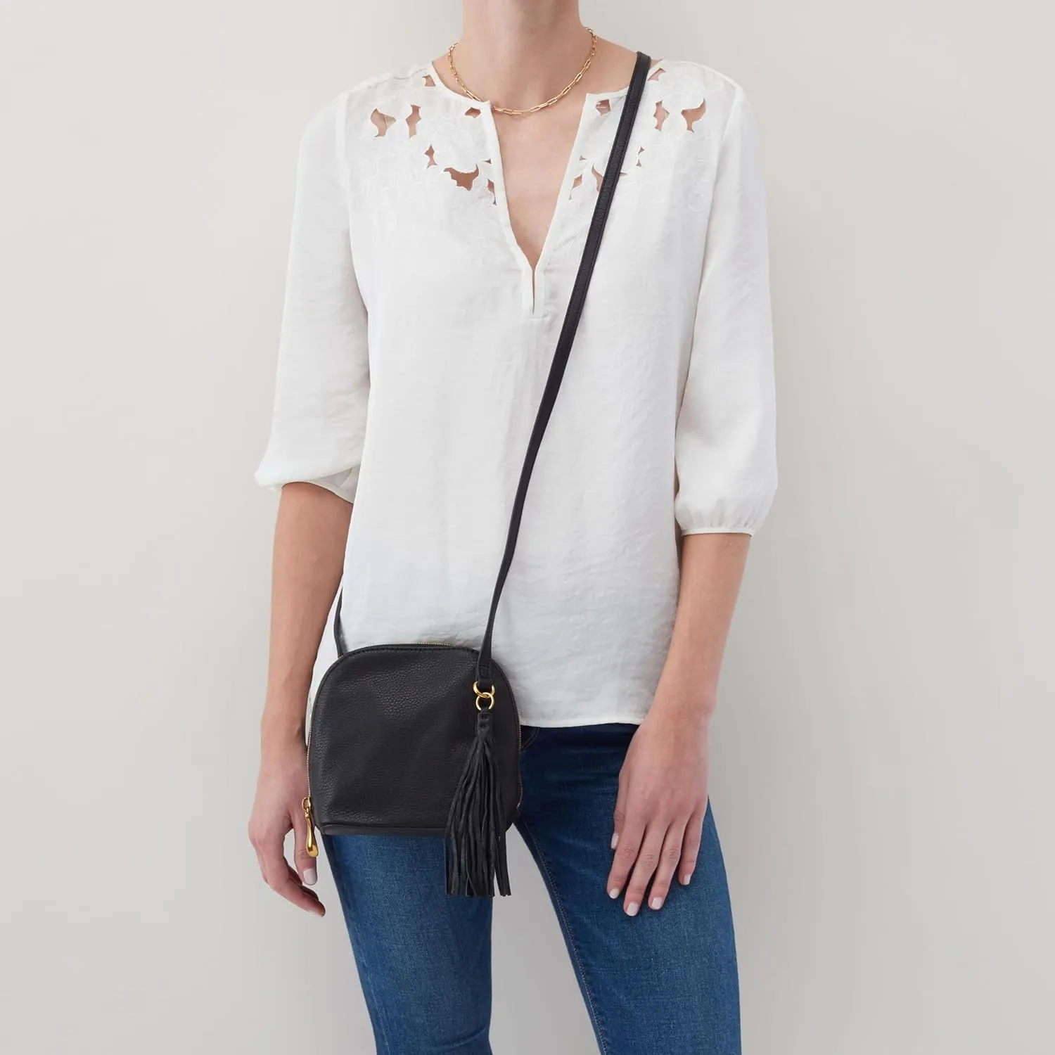 HOBO Nash Compact Crossbody Leather Bag for Women