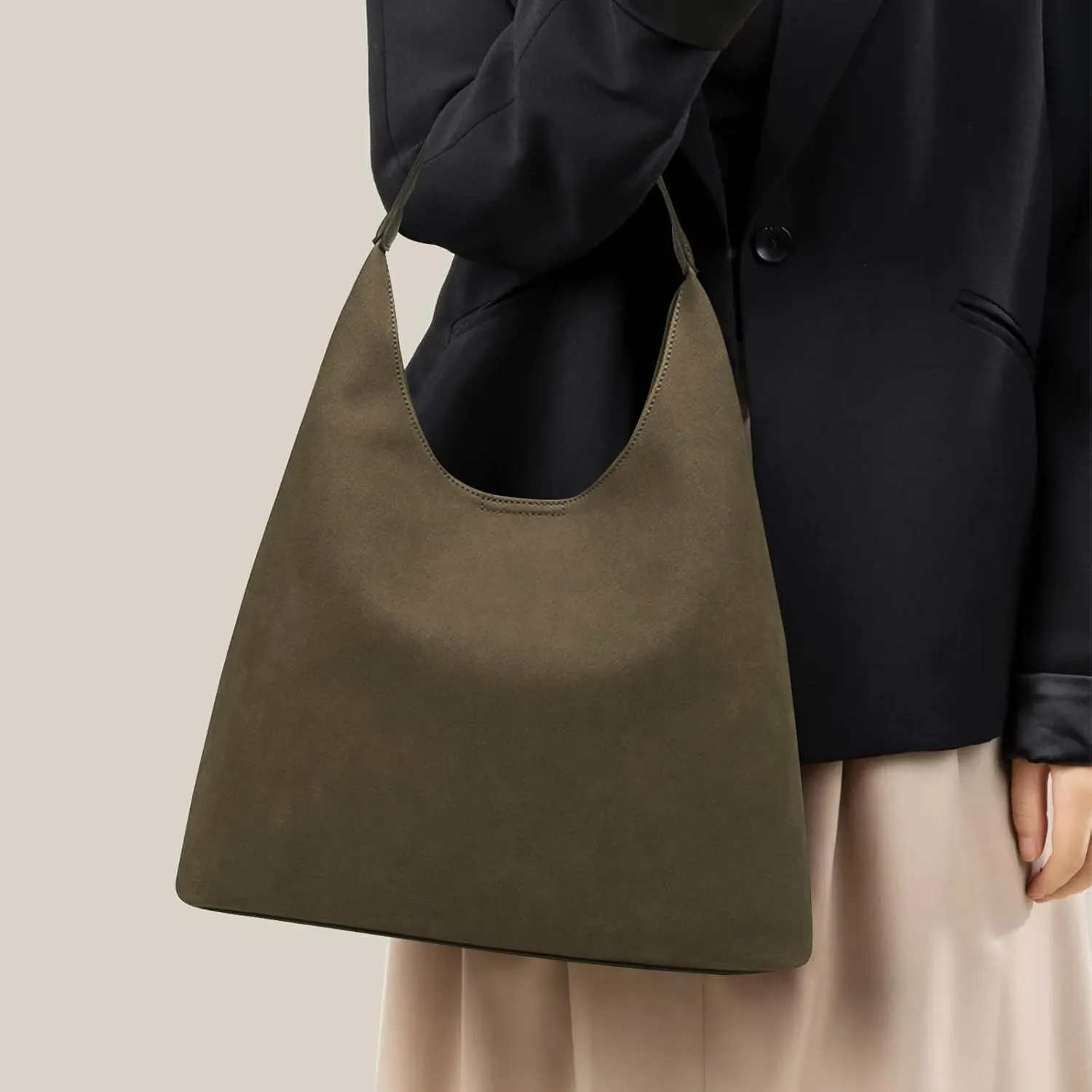 Hobo Tote Bag for Women Slouchy Bags with Small Purse, Designer Handbags for Women Large Capacity Shoulder Bag