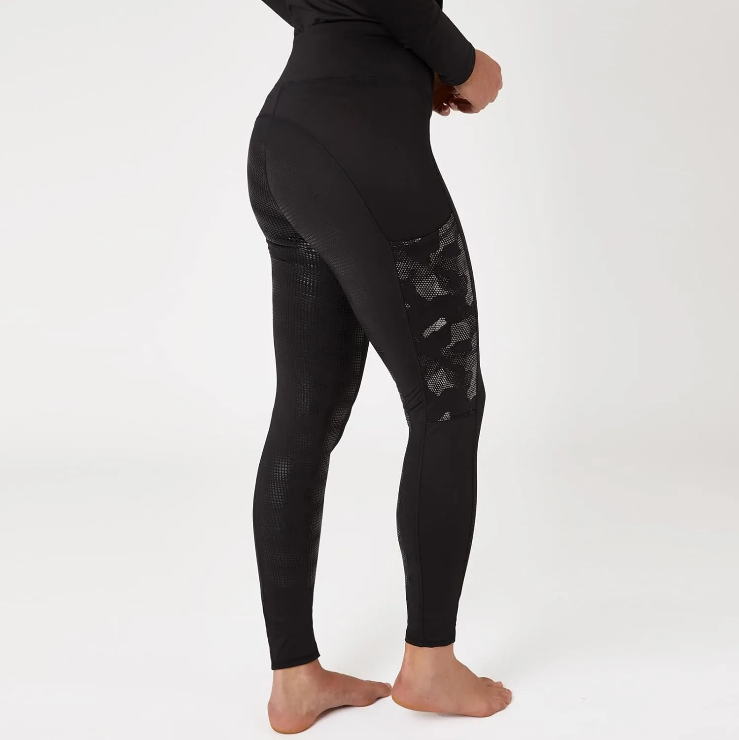 HORZE Luminox Womens Tights with Reflective Print