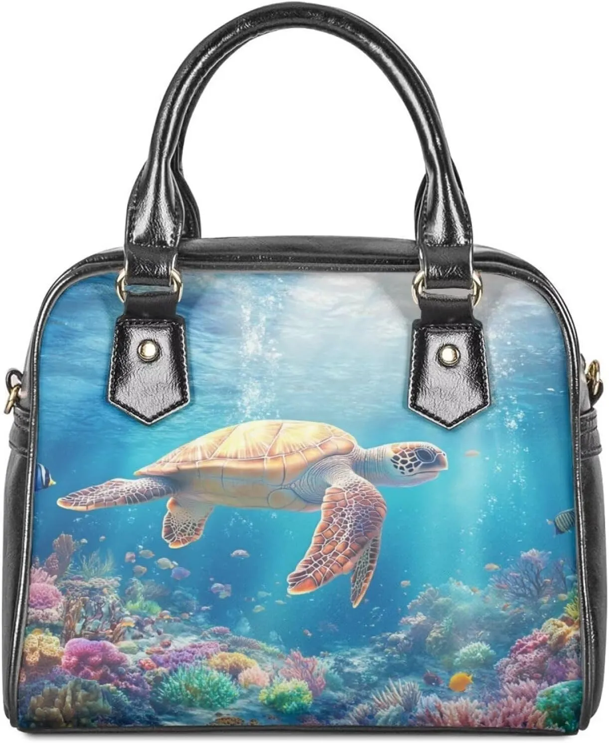 HUGS IDEA Leather Crossbody Bag Vintage Leather Handbag for Women Shoulder Bag Hobo Purse