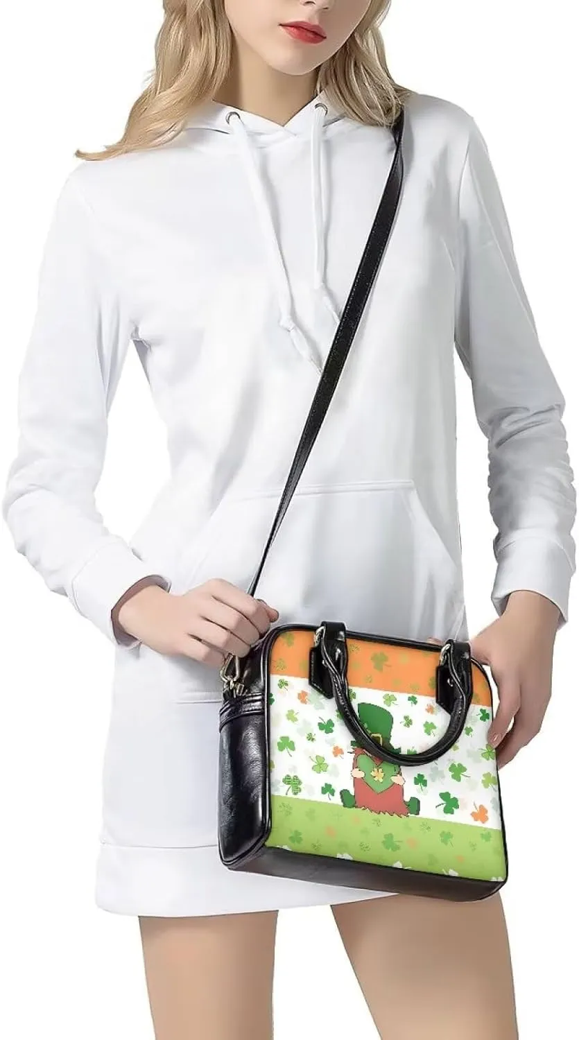 HUGS IDEA Leather Crossbody Bag Vintage Leather Handbag for Women Shoulder Bag Hobo Purse