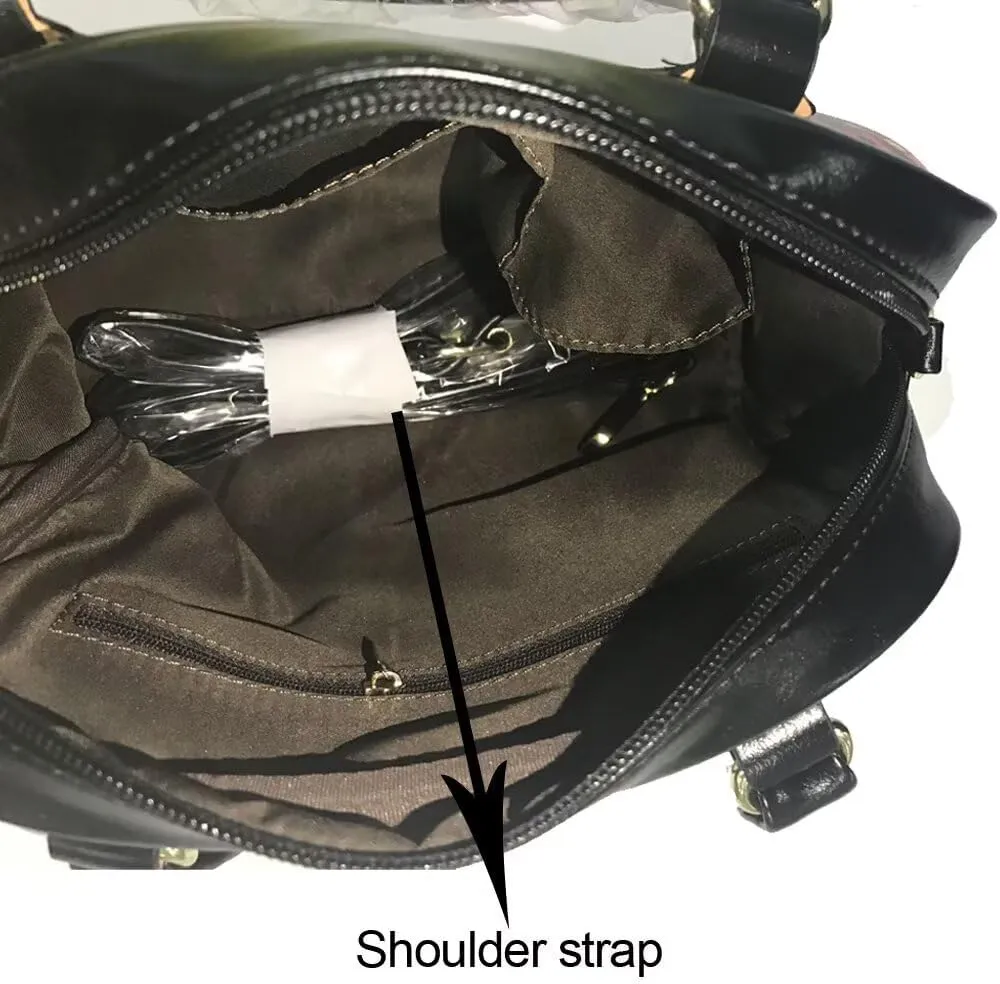 HUGS IDEA Leather Purse for St. Patrick's Day Crossbody Hobo Bag Fashion Top Handle Purse Lightweight
