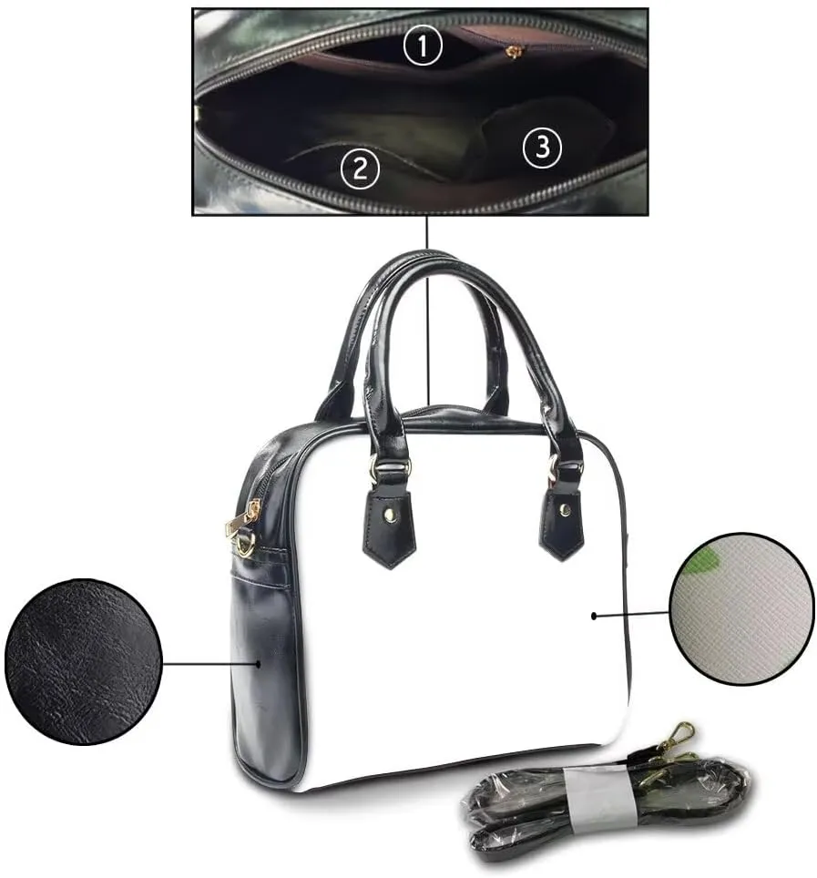 HUGS IDEA Leather Purse for St. Patrick's Day Crossbody Hobo Bag Fashion Top Handle Purse Lightweight