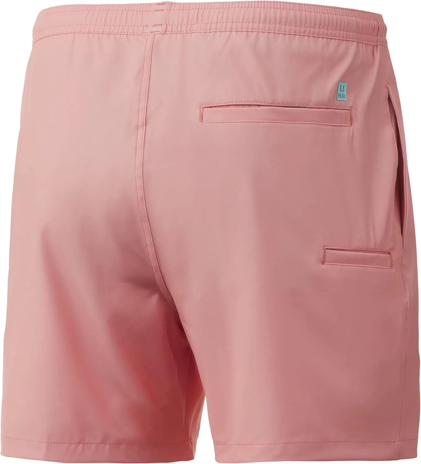 HUK Men's Volley 5.5" Elastic Waist Quick-Dry Swim Shorts