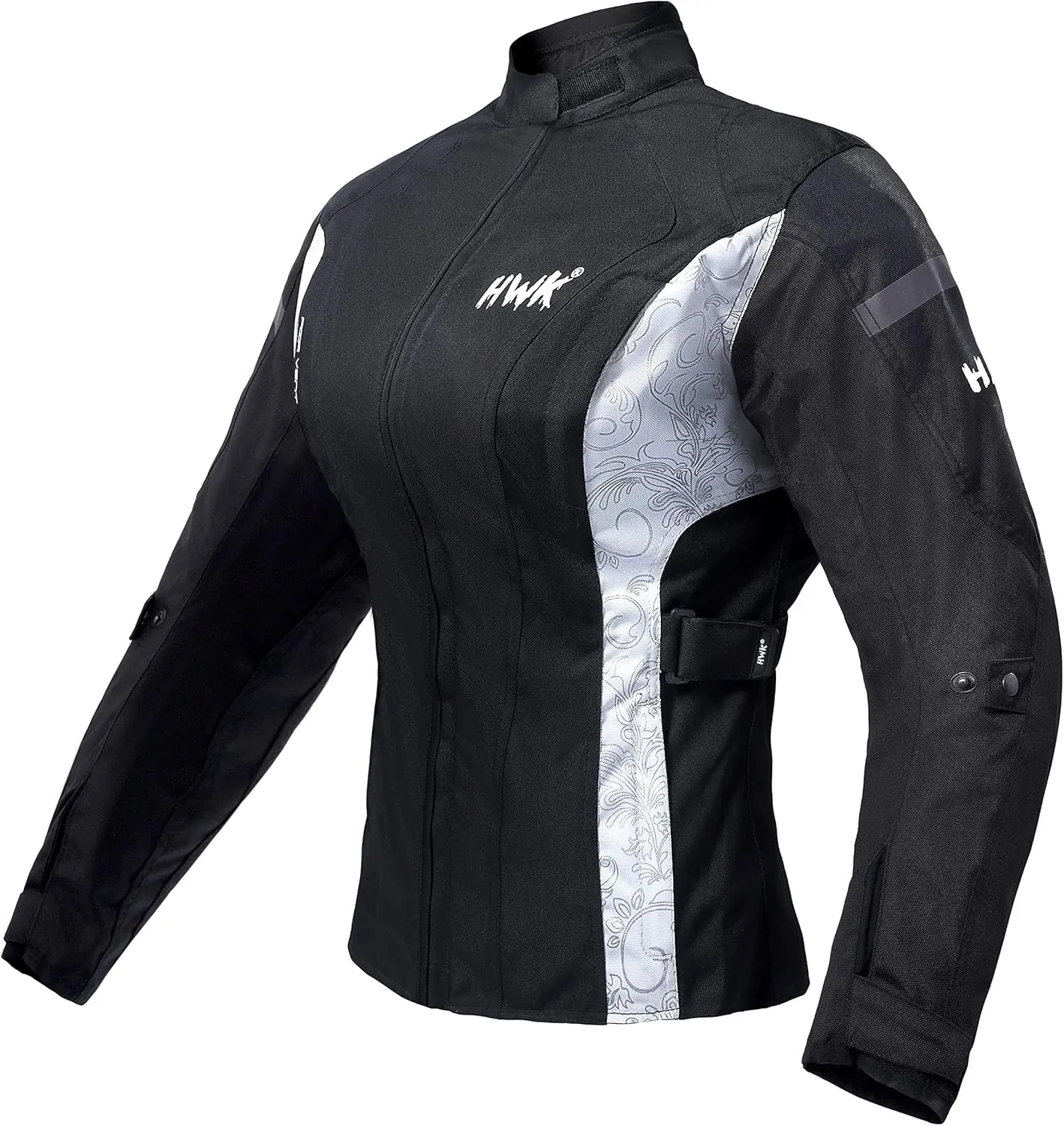HWK Adventure/Touring Motorcycle Jacket for Women, Women's Motorcycle Jacket with CE Armor for Enduro Motorbike Riding