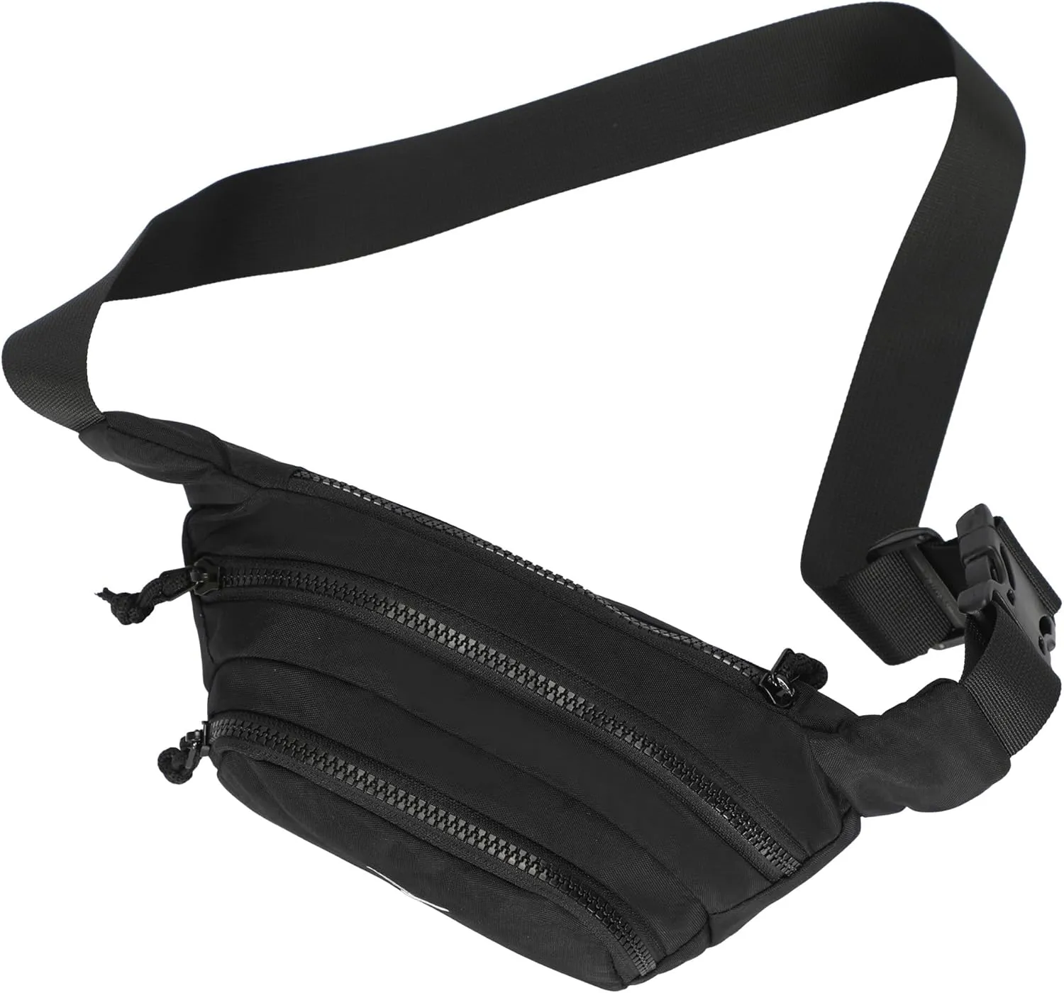 Hynes Eagle Fanny Pack Belt Bag for Women Men Fashionable Crossbody Bag Waist Pack Sling Bag with Adjustable Strap Black
