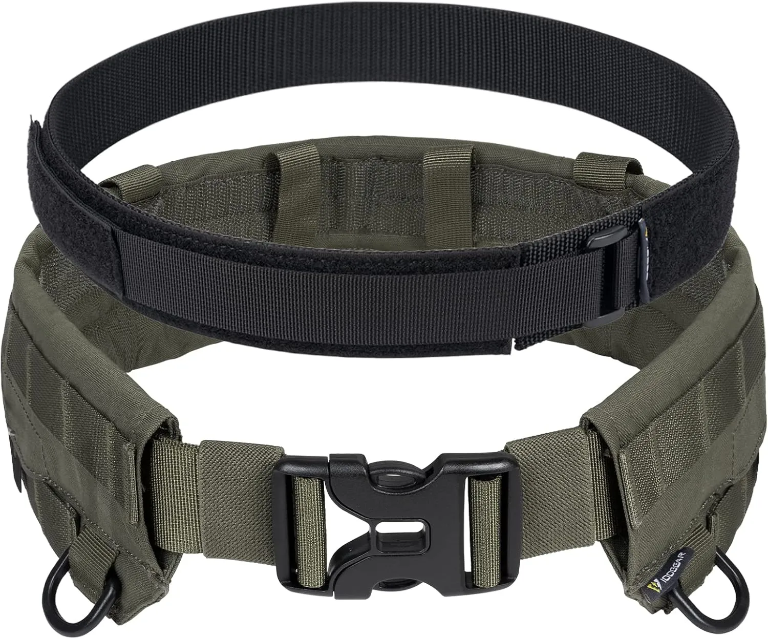 IDOGEAR Tactical Belt MOLLE Military Belt Modular Rigger's Belt Adjustable Combat Belt With Inner Belt And Outer Belt Set