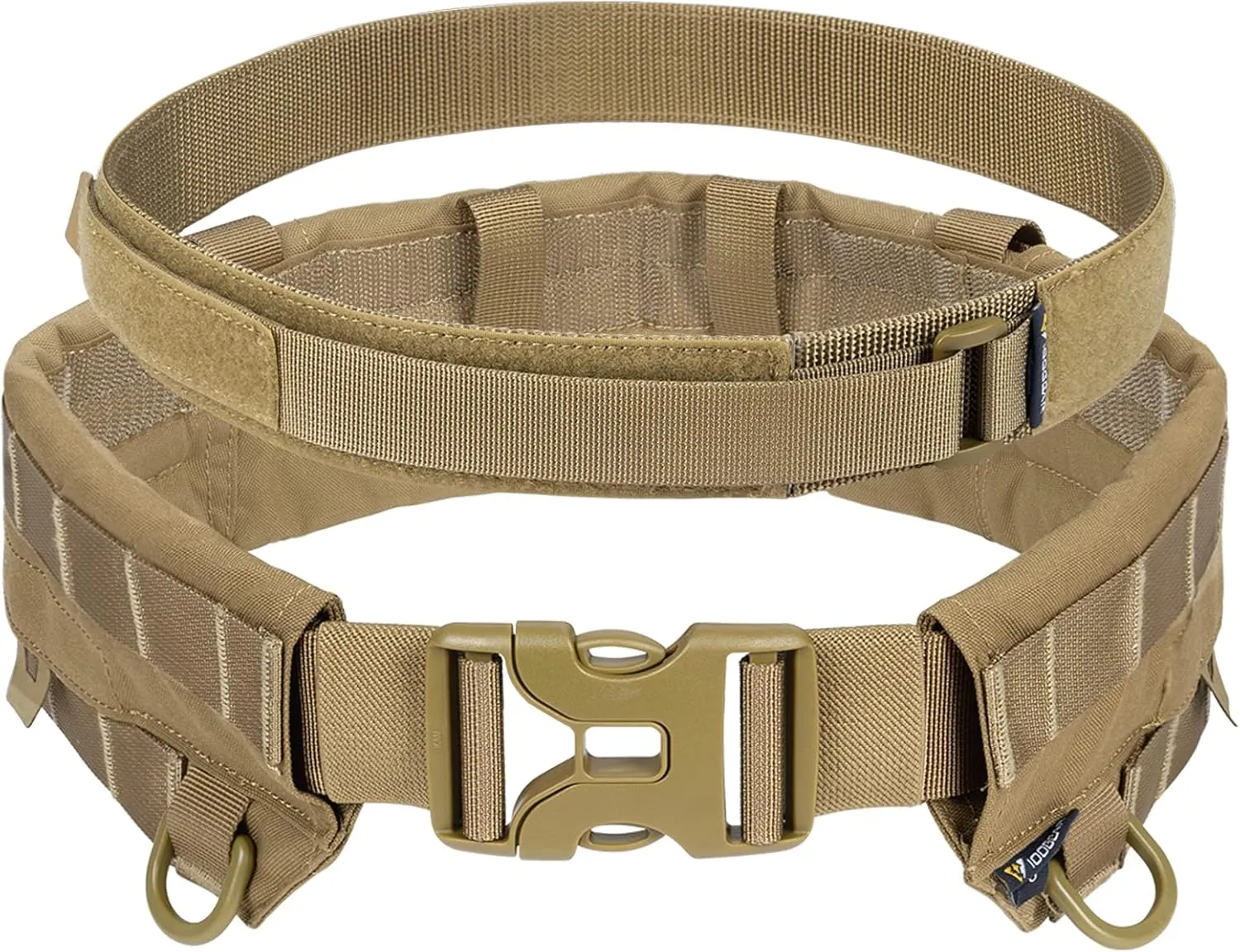 IDOGEAR Tactical Belt MOLLE Military Belt Modular Rigger's Belt Adjustable Combat Belt With Inner Belt And Outer Belt Set