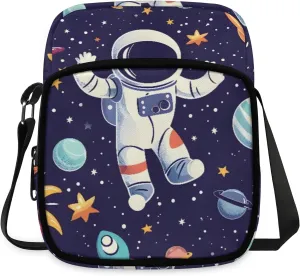 Ingenious Astronaut Crossbody Sling Bags Sling Backpack Shoulder Bag Lightweight Travel Backpack Fanny Packs Purses Handbags for Men Women Travel Cycling Skating