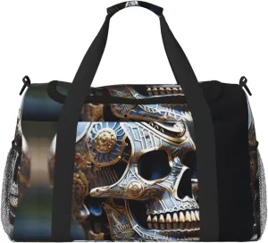 Interesting Skeleton Weekender Bags, Personal Item Travel Bag For Cruise Ship Trips, Essential For Packing Light