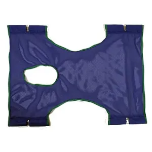 Invacare Standard Sling, Polyester Mesh, with Commode Opening, 9047
