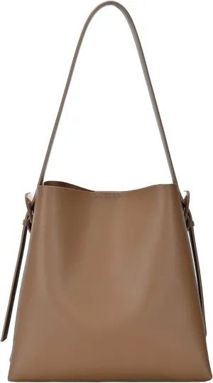 Ivy Divided Pocket Hobo Tote | Vegan Leather Tote with Adjustable Strap | Women's Purses, Handbags & Hobo Bags |