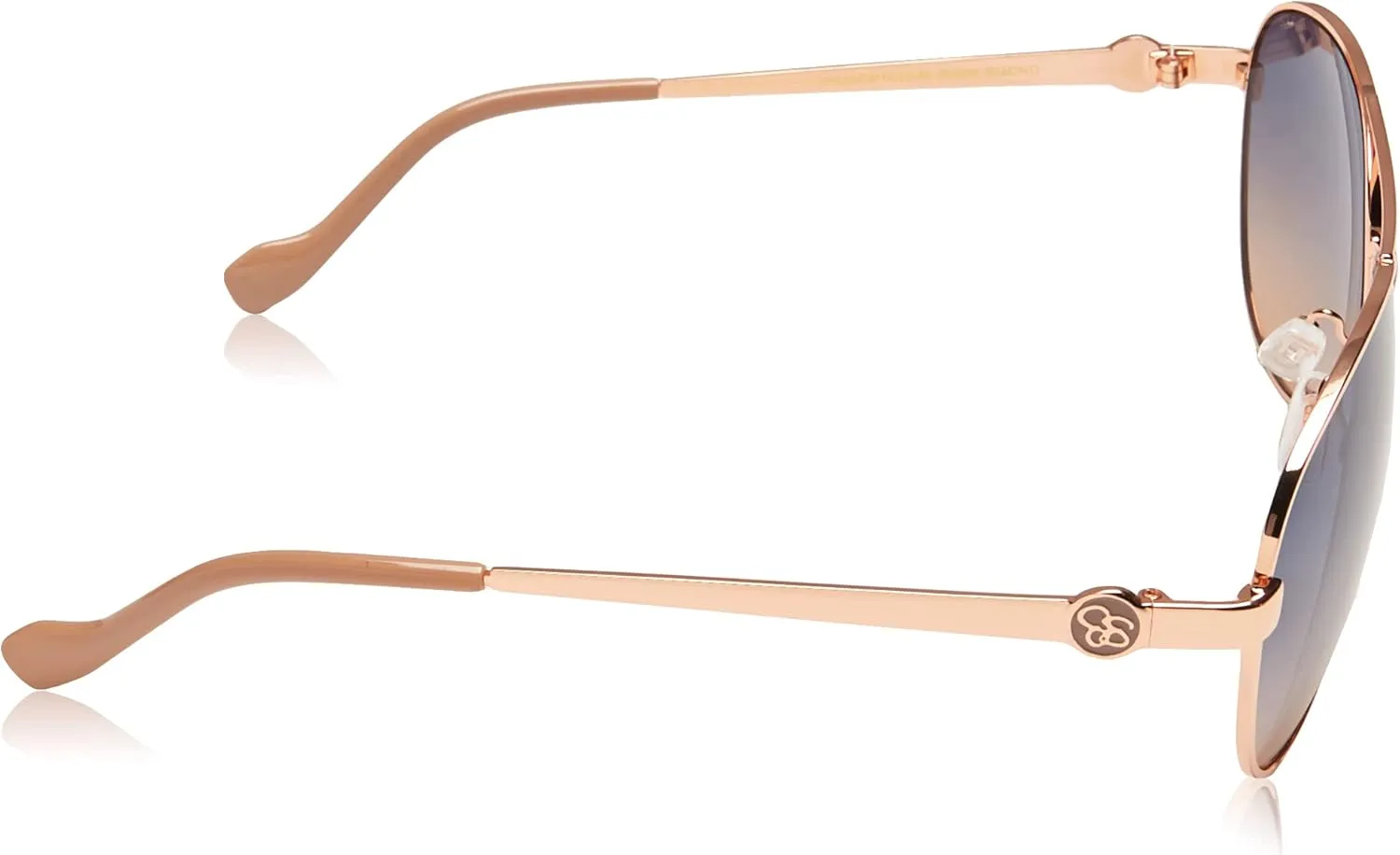 Jessica Simpson Women's J5596 Classic Metal Aviator Pilot Sunglasses with UV400 Protection