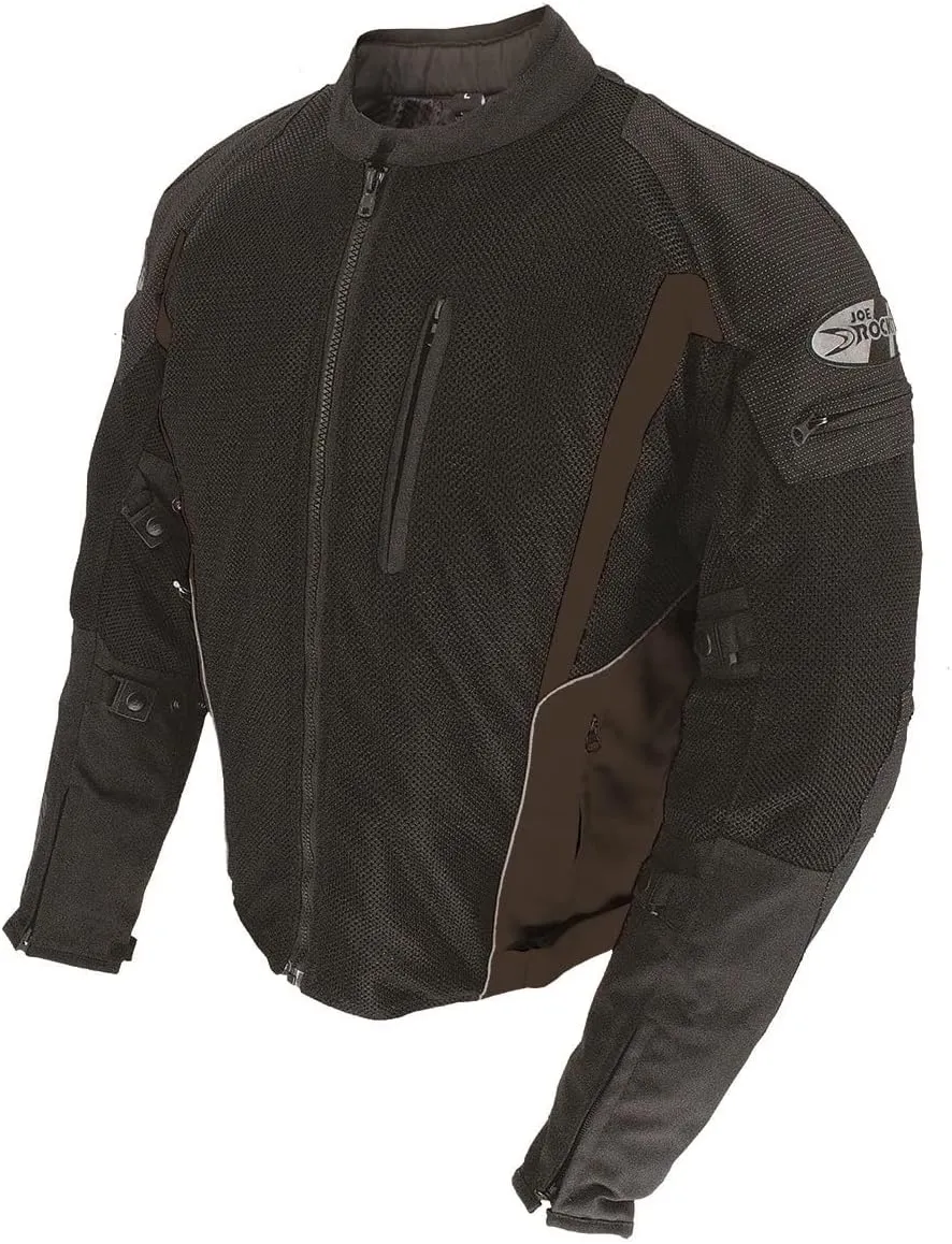 Joe Rocket Analog Men's Men's Street Motorcycle Jackets - Black/Black / 5X-Large