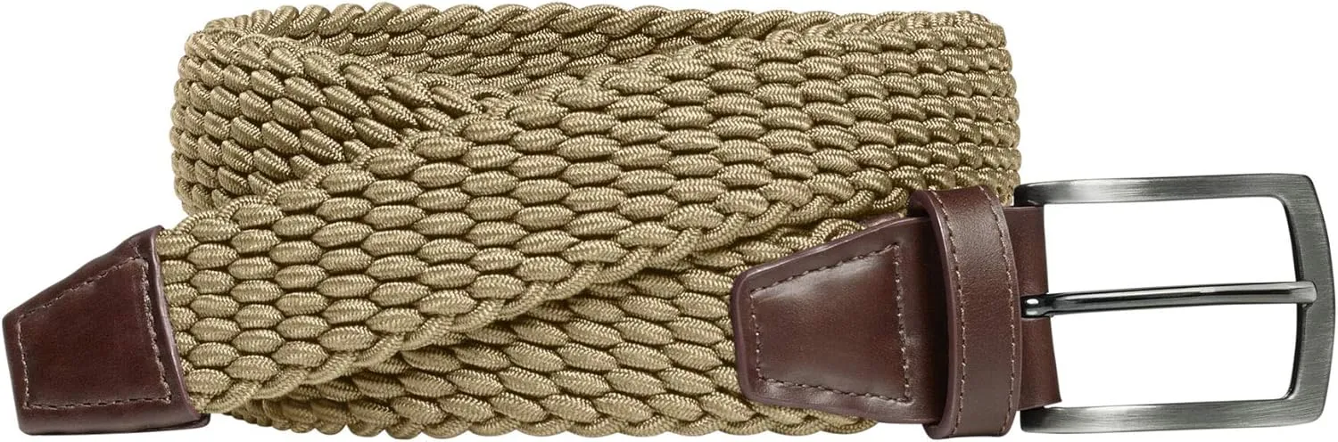 Johnston & Murphy Stretch Knit Belt - Men's Adjustable Fashion Accessory
