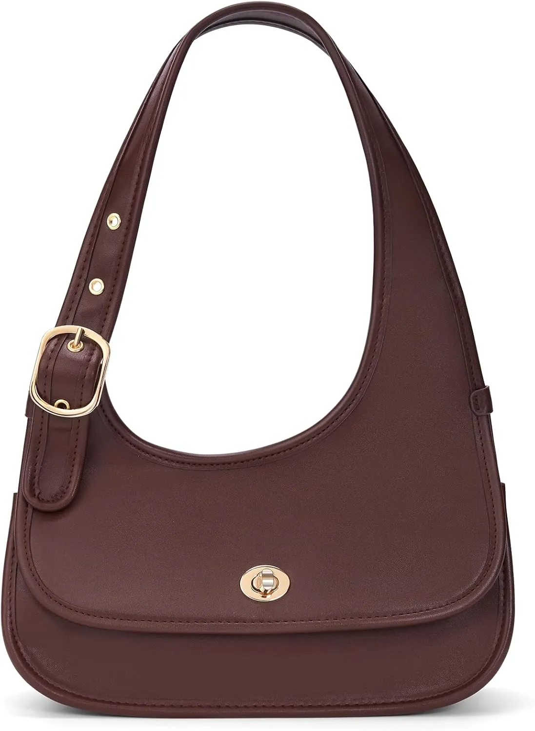 JQWSVE Shoulder Bags for Women Purses and Handbags Trendy Cute Hobo Tote Handbag Vegan Leather Crescent Clutch Underarm Bag