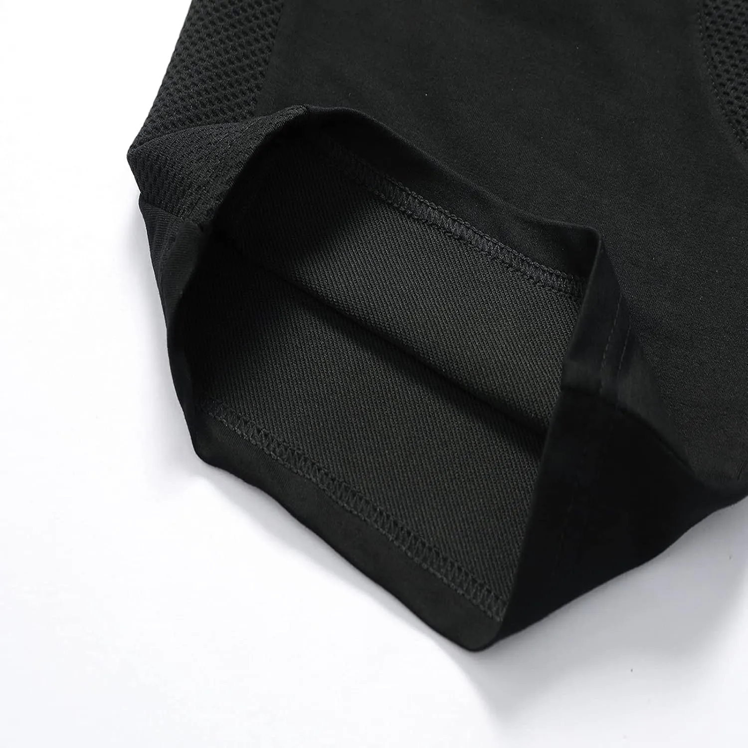 JustSun Mens Shorts Casual Sports with Elastic Waist Zipper Pockets