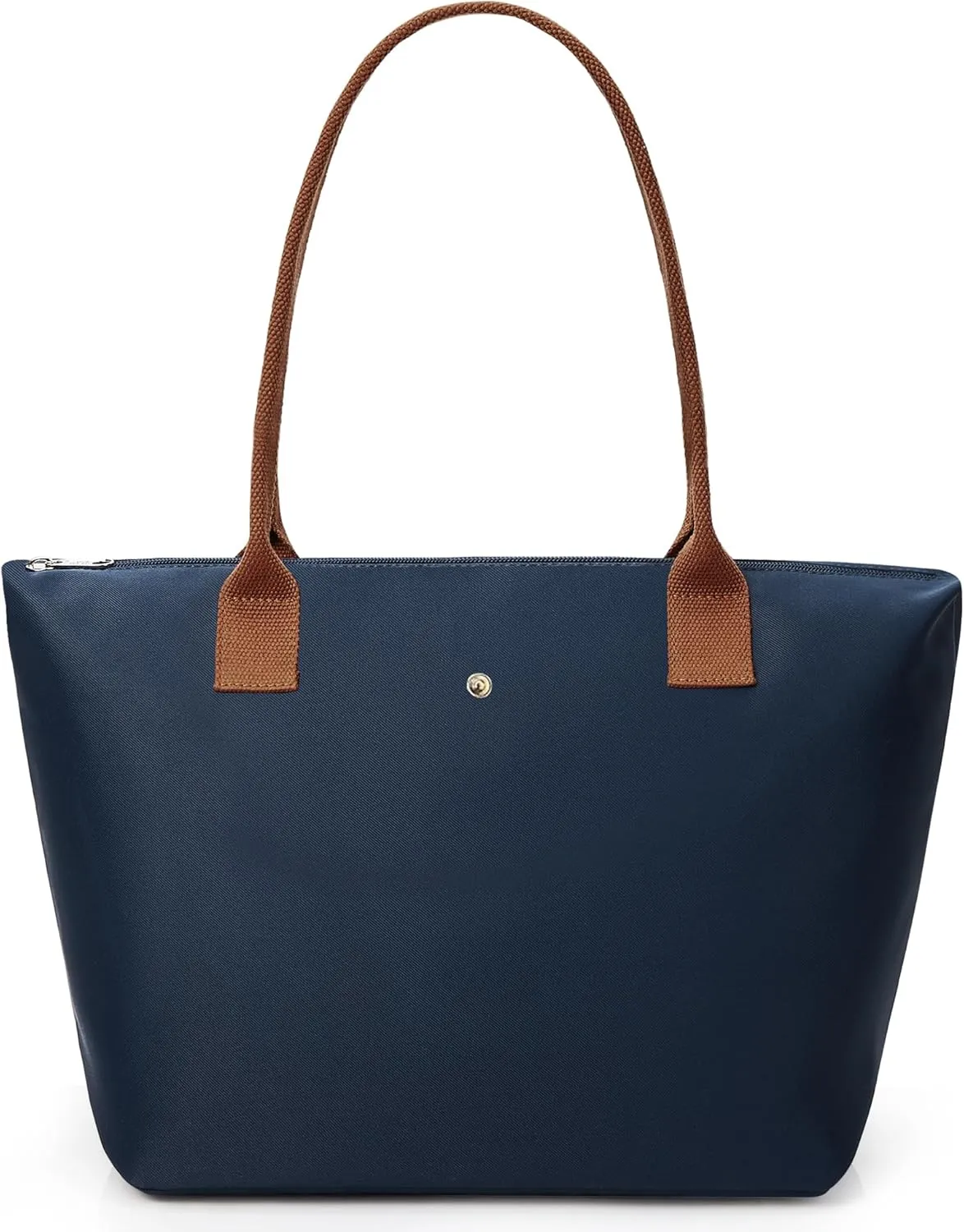 KALIDI Tote Bag for Women Nylon Top-Handle Purse,Shoulder Hobo Handbag with Zipper Leisure Foldable Weekend
