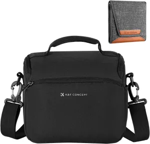 K&F Concept Lens Filter Pouch for Filter Up to 82mm Camera Sling Bag Shoulder Crossbody Camera DSLR Bag