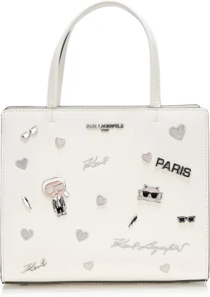 KARL LAGERFELD Paris Women's Maybelle Pin Satchel