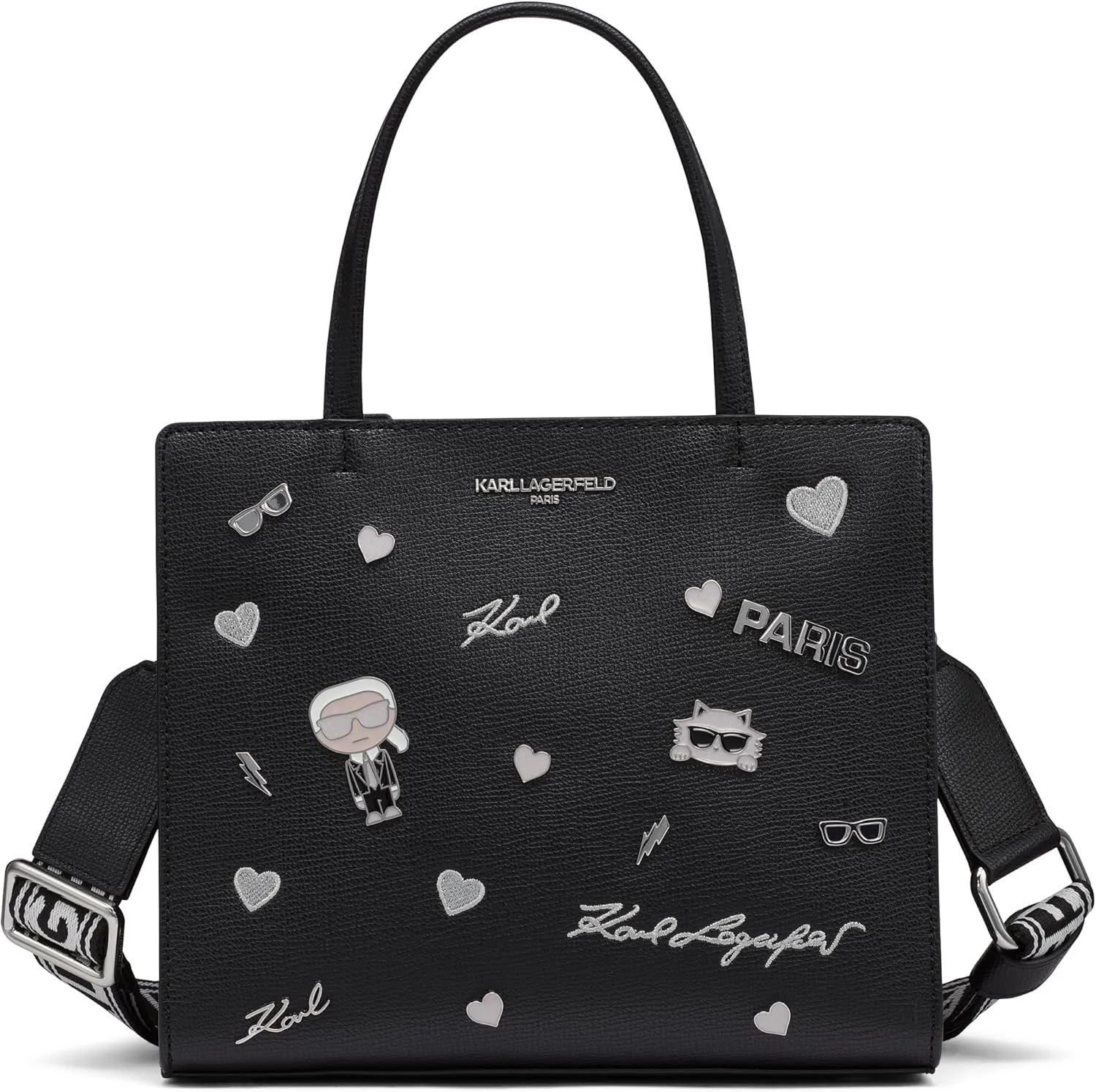 KARL LAGERFELD Paris Women's Maybelle Pin Satchel