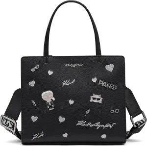 KARL LAGERFELD Paris Women's Maybelle Pin Satchel