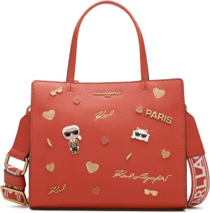 KARL LAGERFELD Paris Women's Maybelle Pin Satchel