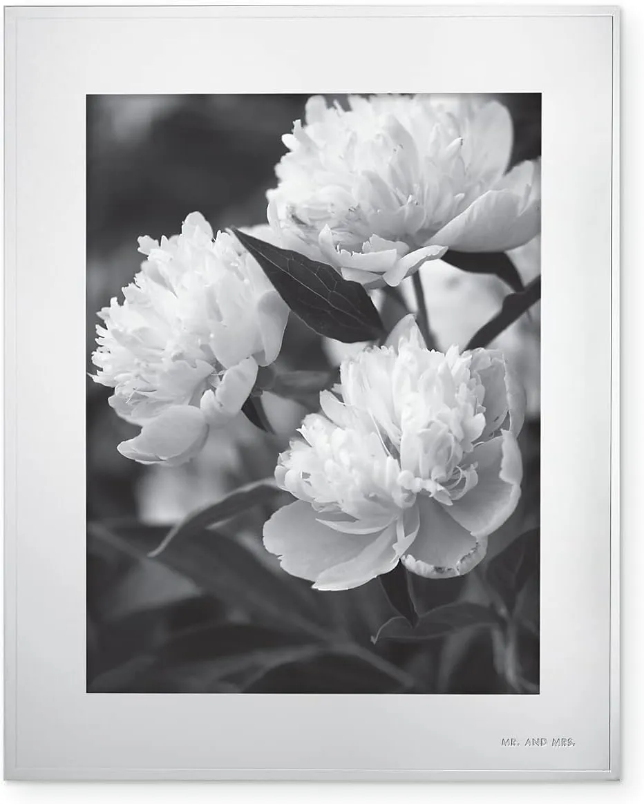 Kate Spade "Darling Point" Silverplate 8" x 10" Photo Frame
