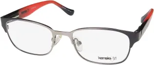 kensie Amazing Children Girls/Teens For School Designer Eyeglass Frame/Eyewear [45-15-125, gunmetal]