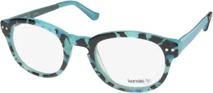 kensie Jump For Girls Teens For School Simple & Elegant Eyeglass Frame/Glasses [46-20-130, teal]