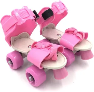 Kid's Children's Adjustable Speed Quad Roller Skates Shoes