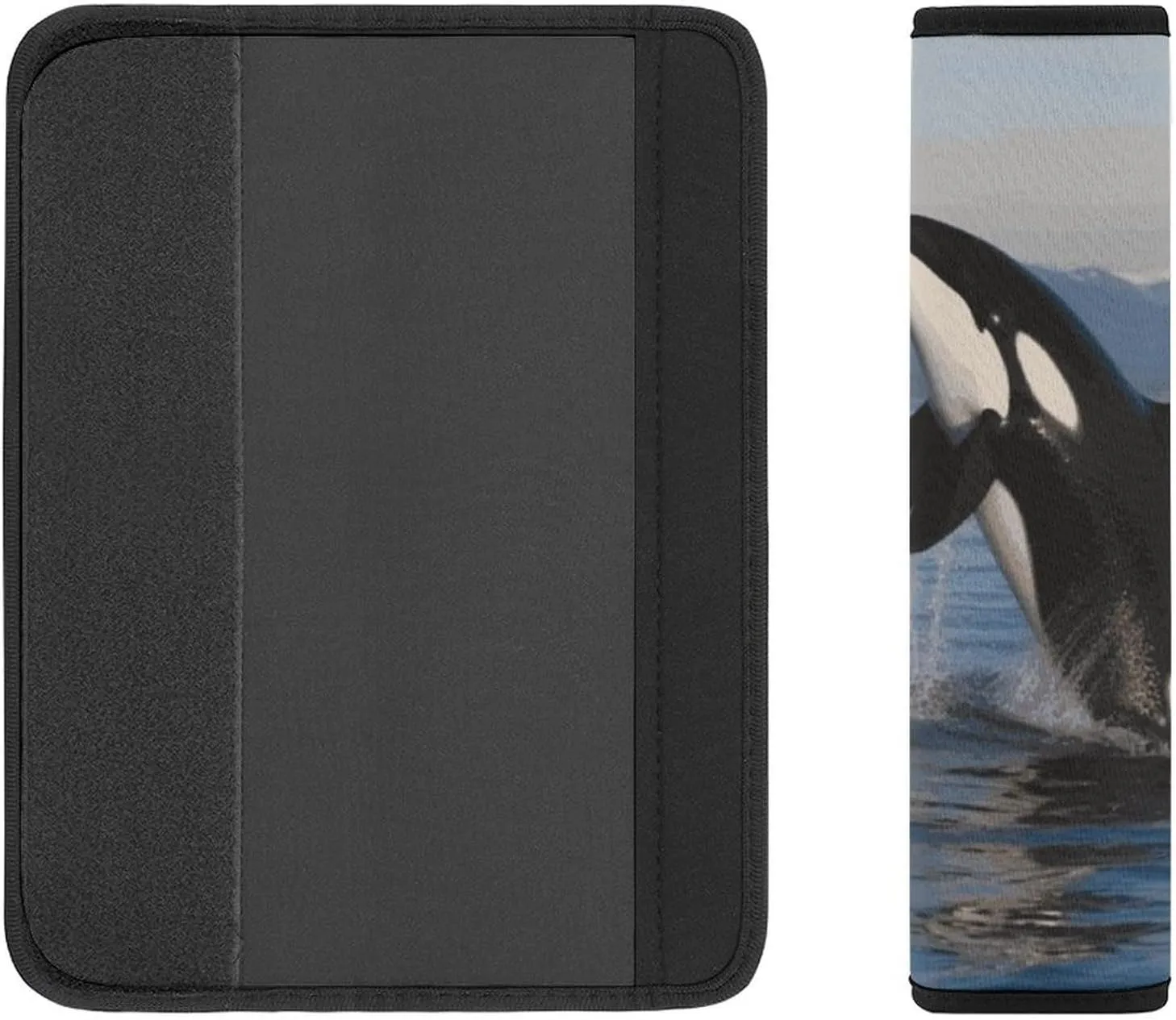 Killer Whale Auto Seat Belt Cover 1PCS Universal Car Seat Belt Shoulder Protector Pad, Protect Your Shoulders and Neck for Car Seat Belt, Shoulder Bag, Backpack