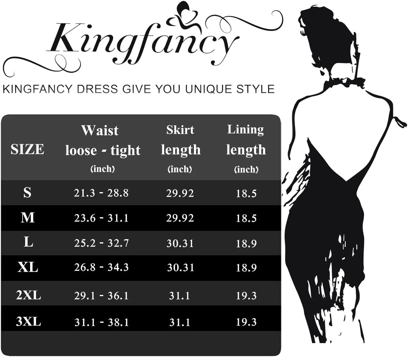 Kingfancy Women's Pleated Skirt Chiffon Elastic Waist A-Line Midi Length Skirt