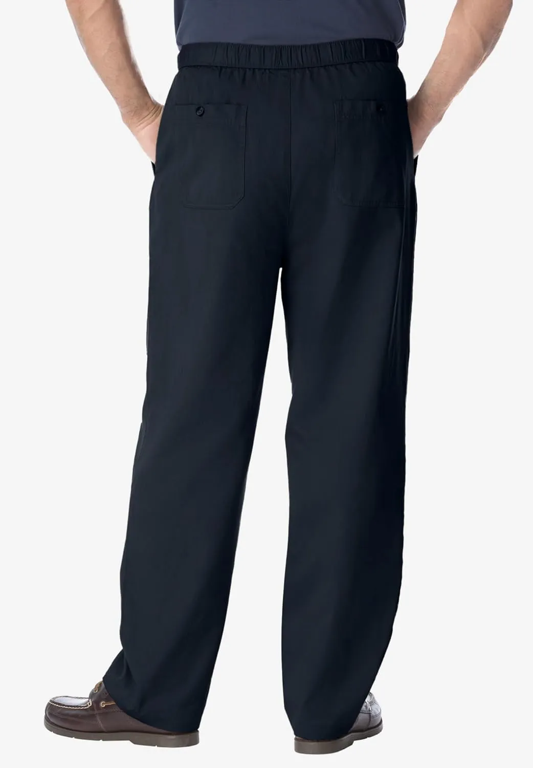 KingSize Men's Big & Tall Knockarounds Full-Elastic Waist Pants