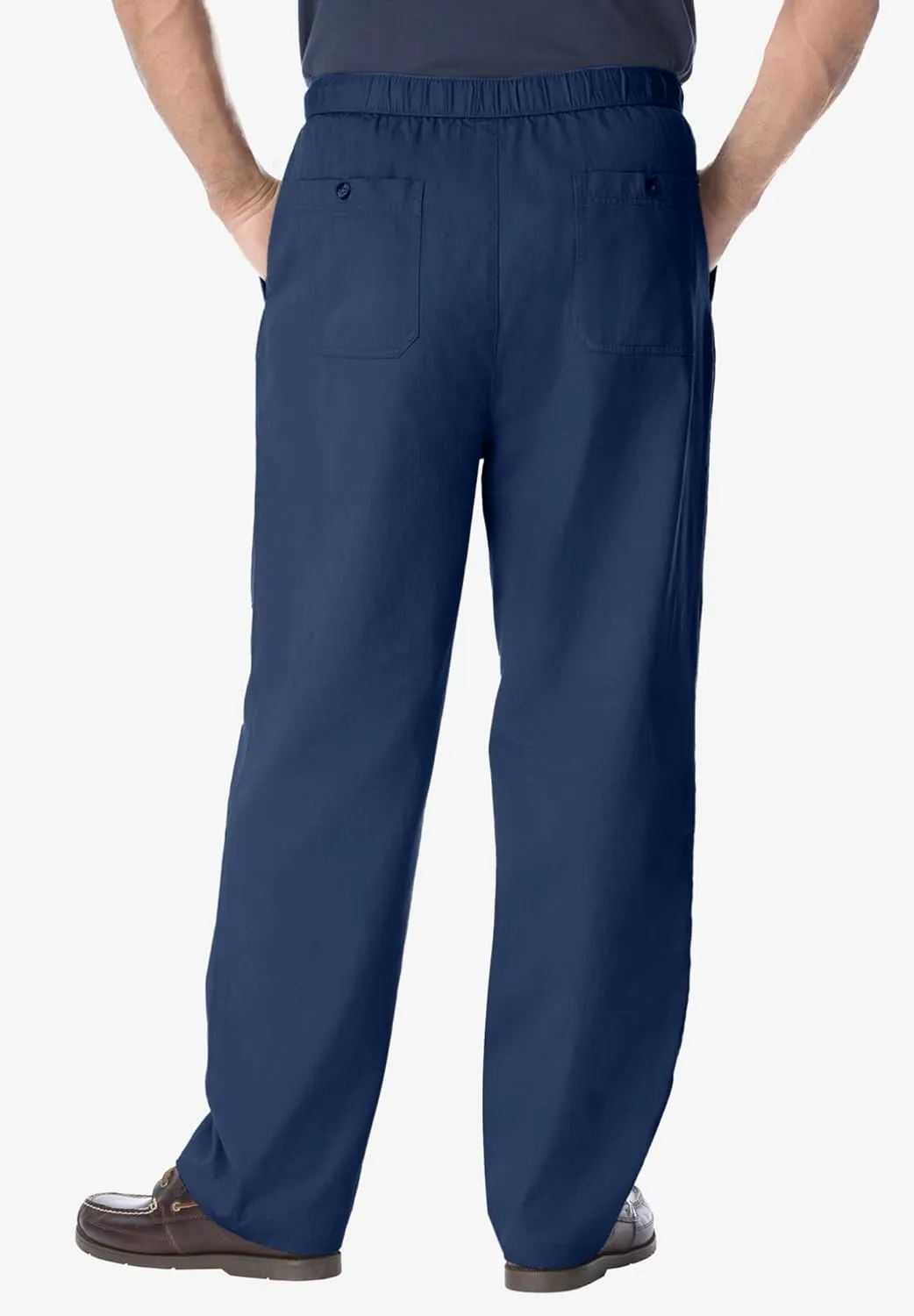 KingSize Men's Big & Tall Knockarounds Full-Elastic Waist Pants