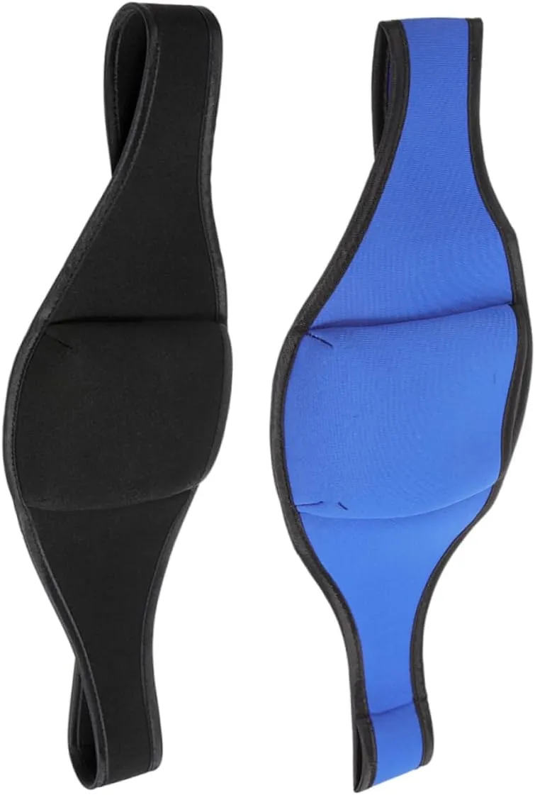 Kisangel 2 Pack Microphone Holder Belt Bag Mic Belt for Fitness Instructors Adjustable Waist Pouch with Storage Pouch Hands-free Microphone Carrier