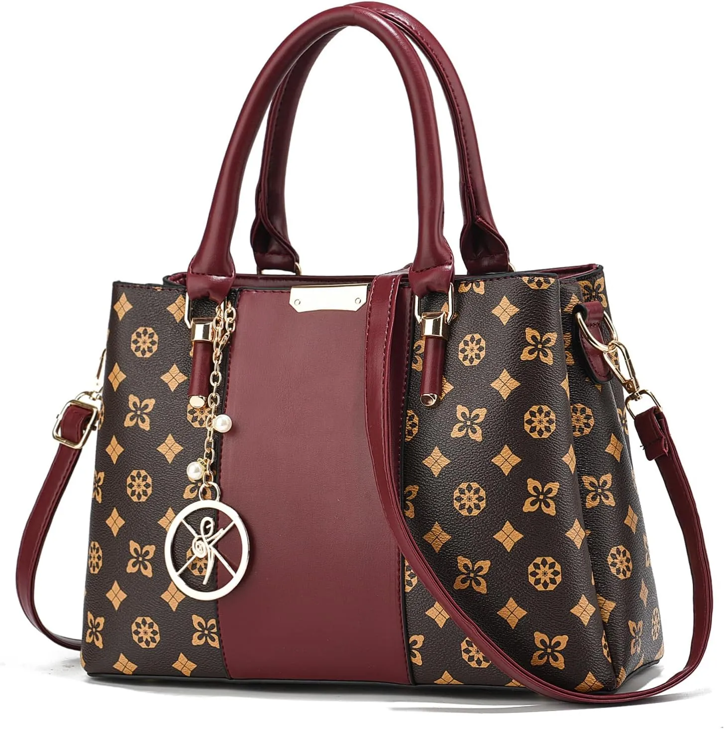 KURGOOL Women Purses and Handbags Top Handle Satchel Shoulder Bags Messenger Tote Bag for Ladie