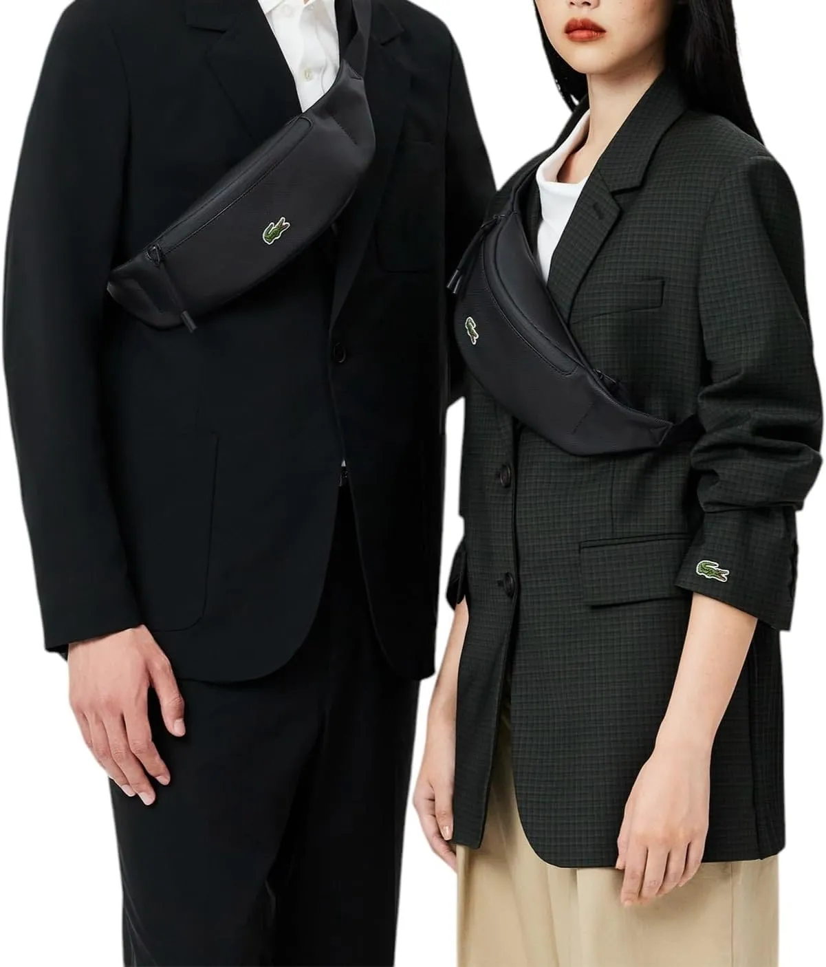 Lacoste Men's Unisex LCST Zippered Belt Bag
