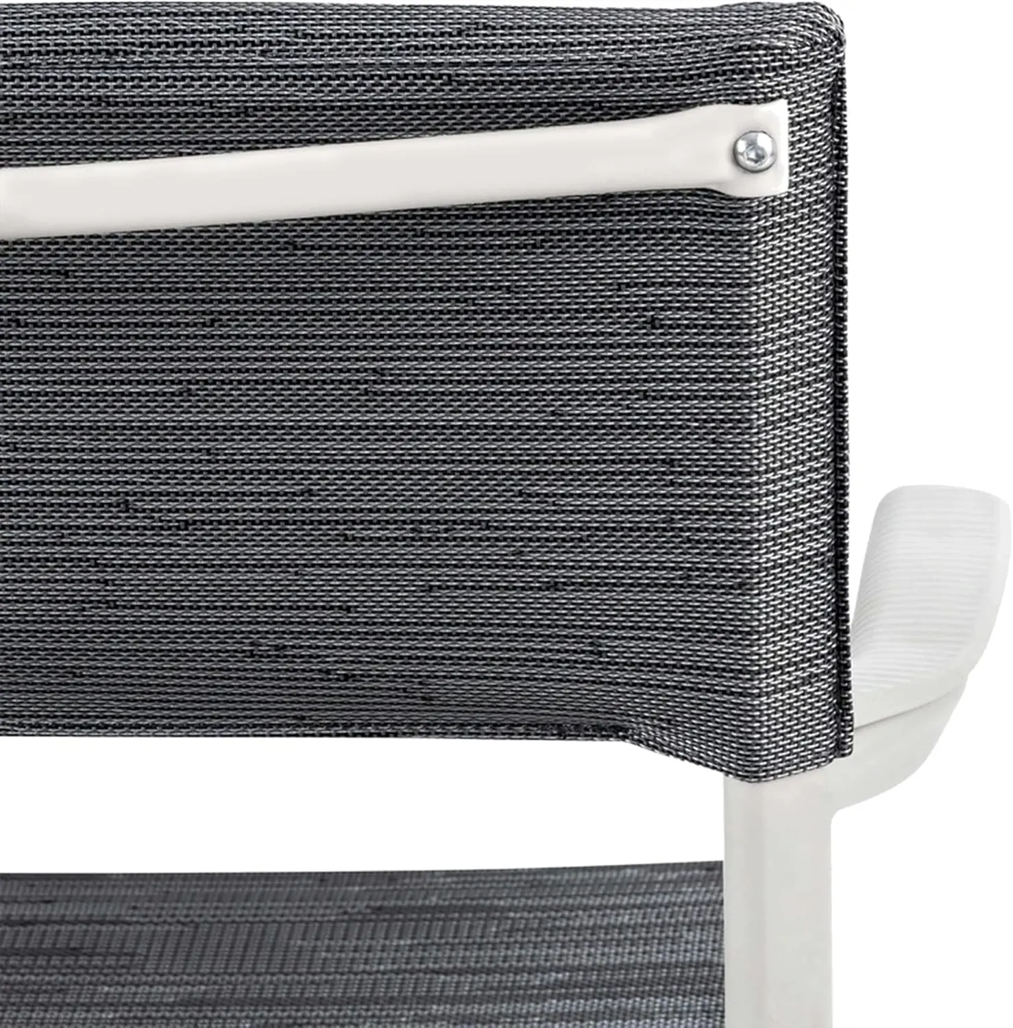 Lafuma ORON Outdoor Dining Armchair, Sand Frame - Obsidian