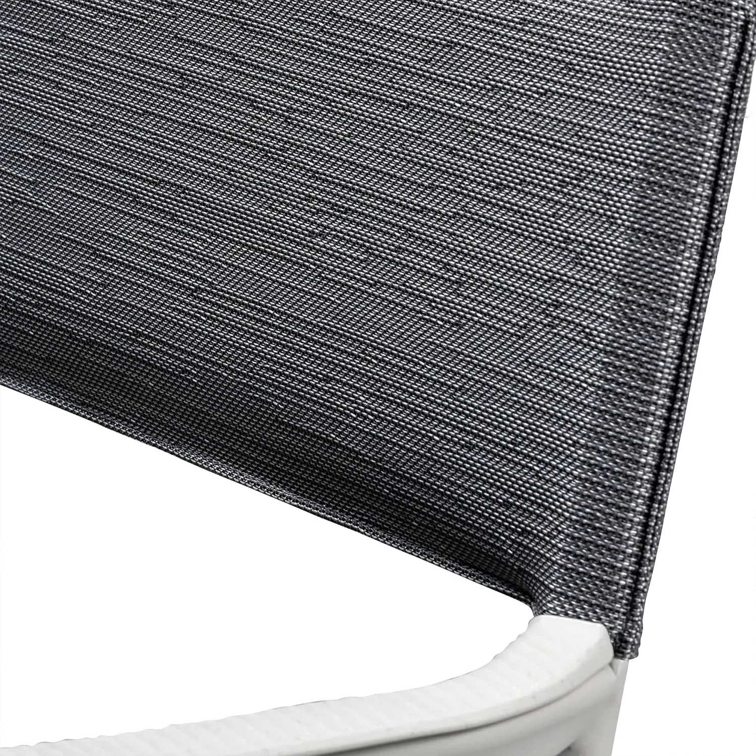 Lafuma ORON Outdoor Dining Armchair, Sand Frame - Obsidian