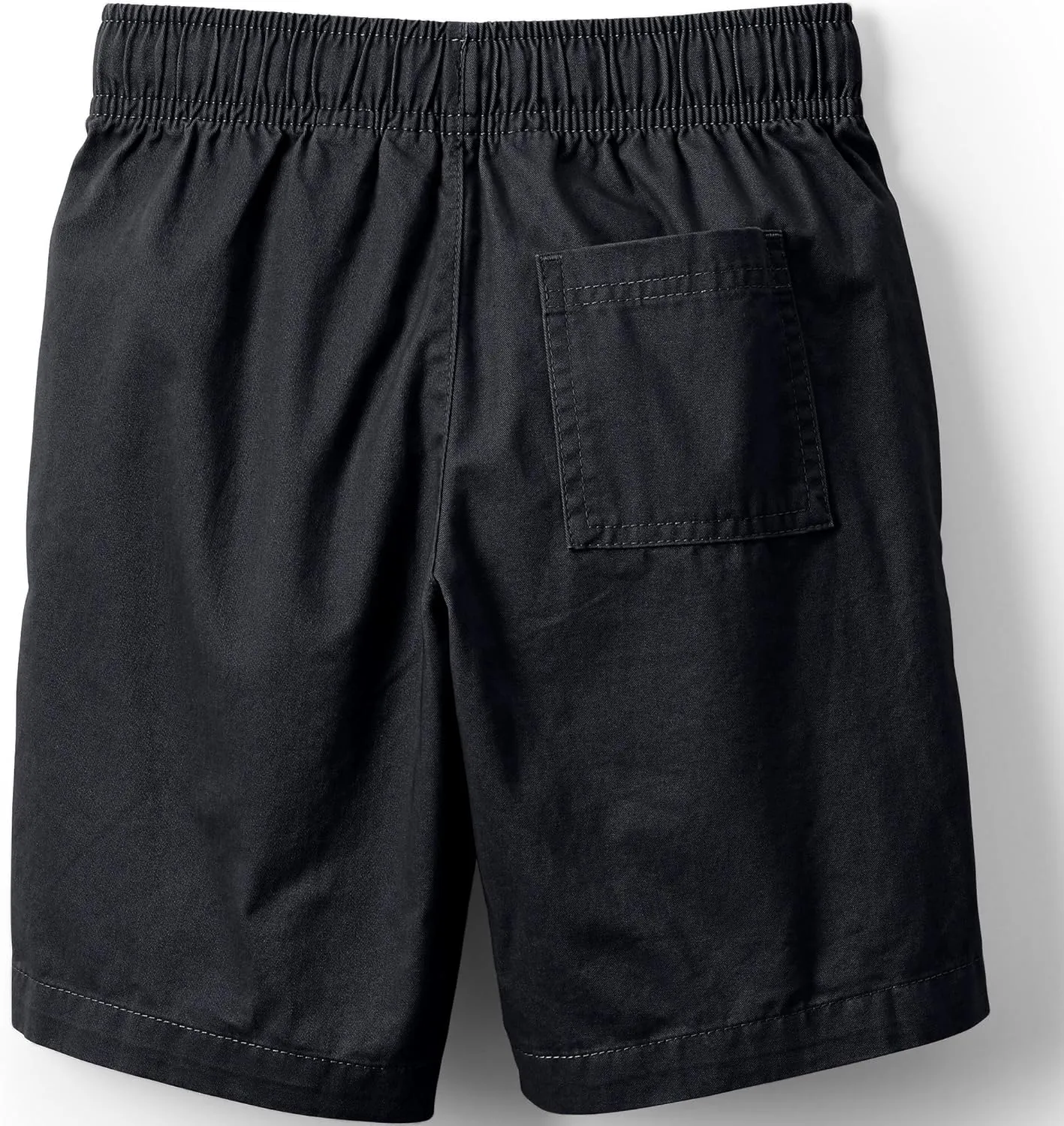 Lands' End Kids Husky Pull On Elastic Waist Shorts