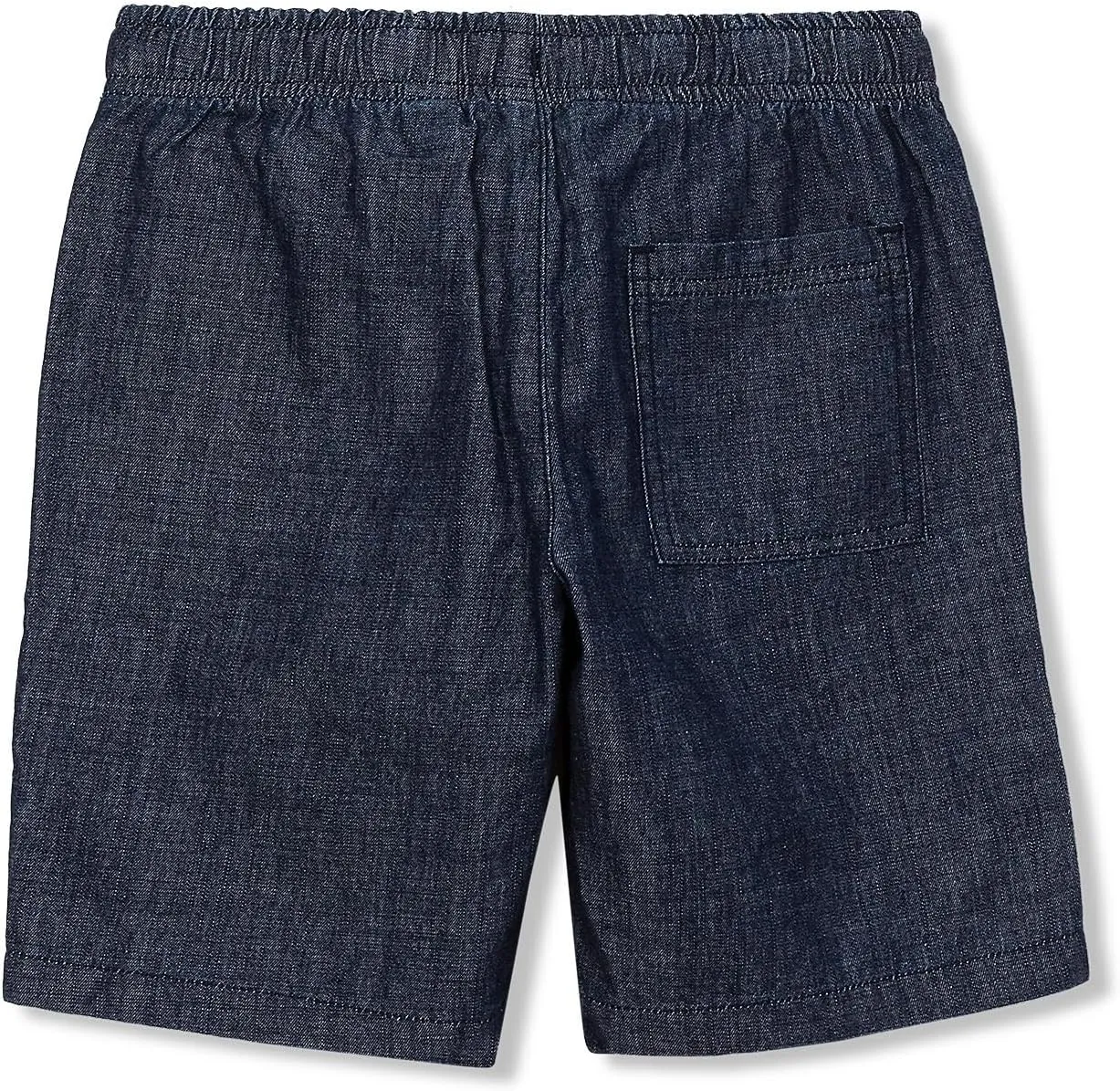 Lands' End Kids Pull On Chambray Elastic Waist Shorts