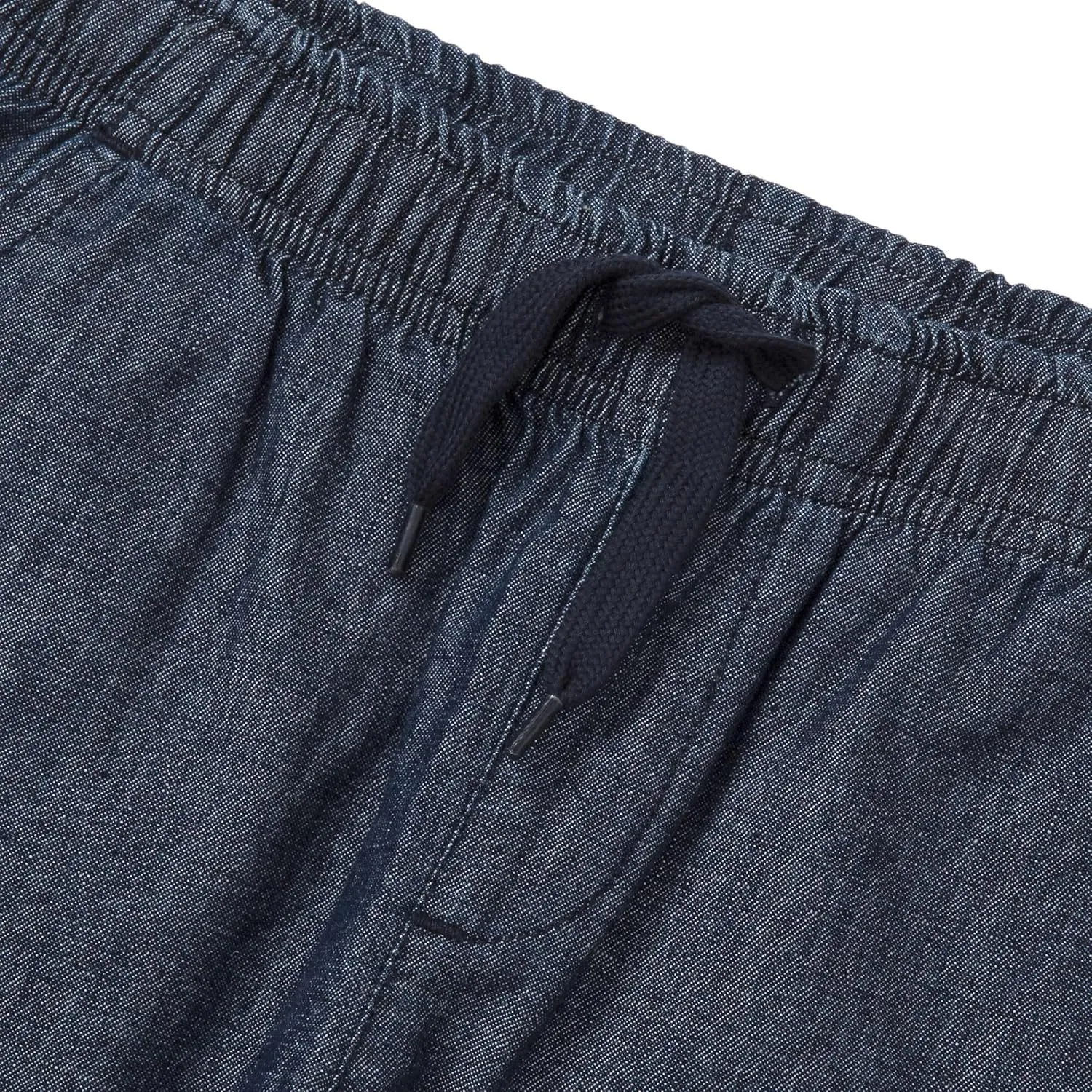 Lands' End Kids Pull On Chambray Elastic Waist Shorts